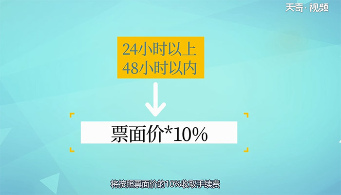 动车票退票手续费多少 动车票退票手续费是怎么算的