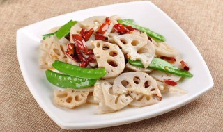 炒藕片的家常做法 炒藕片的家常做法图片