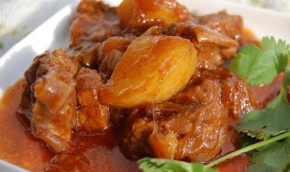 家常土豆炖牛腩的做法 家常土豆炖牛腩的做法窍门