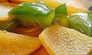 青椒土豆片的做法家常 青椒土豆片的做法家常菜加醋