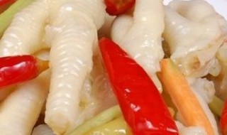 泡椒凤爪的制作过程（泡椒凤爪的制作过程窍门）