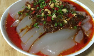 凉粉鱼鱼的做法 凉粉鱼鱼的做法视频