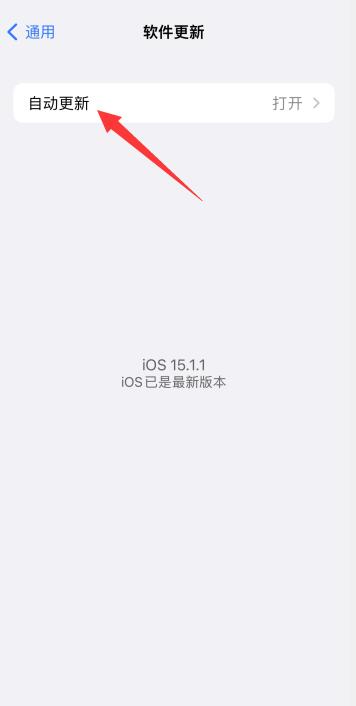 如何关闭iPhone手机系统更新