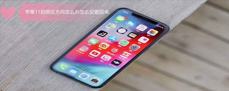 iPhone11拍照反方向怎么办怎么设置回来(iphone11拍照反的怎么调)