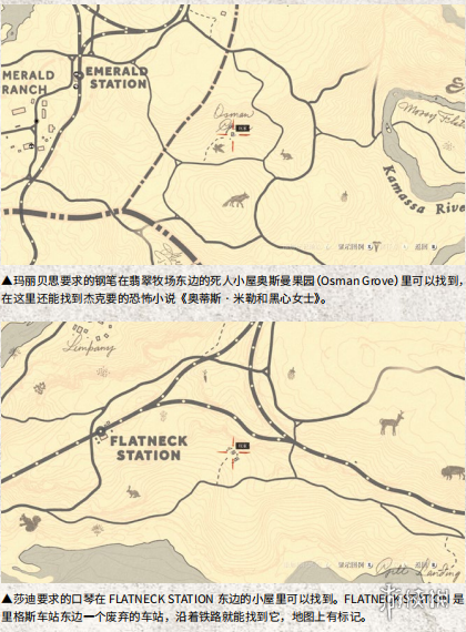 荒野大镖客2营地全物品请求一览 营地物品请求玩法分享