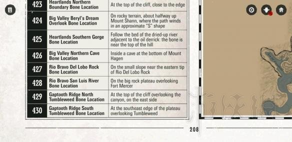 荒野大镖客2恐龙化石在哪里 荒野大镖客2全恐龙化石地图标注