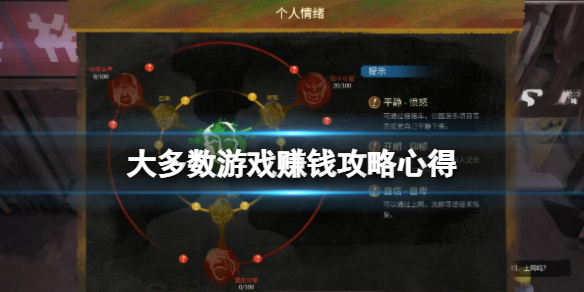 大多数游戏赚钱攻略心得 大多数β-d