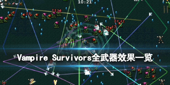 吸血鬼幸存者武器有哪些（吸血鬼幸存者武器有哪些技能）