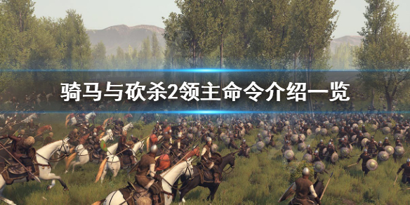 骑马与砍杀2领主命令有哪些（骑马与砍杀2领主代码）