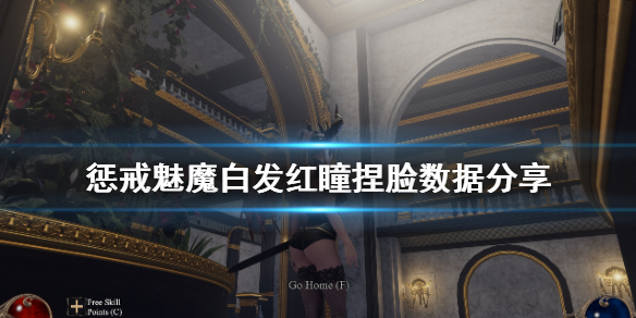 惩戒魅魔白发红瞳捏脸怎么捏（惩戒魅魔怎么捏脸好看）