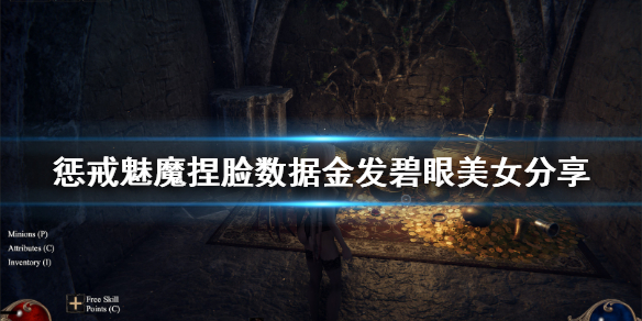 惩戒魅魔捏脸数据金发碧眼美女(惩戒魅魔捏脸图)
