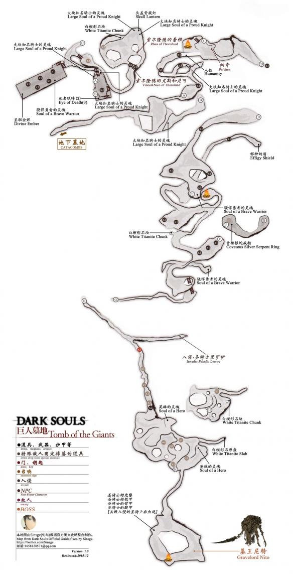 黑暗之魂重制版全地图+资料合集+流程攻略图文详解 全地图标注：北方的不死院