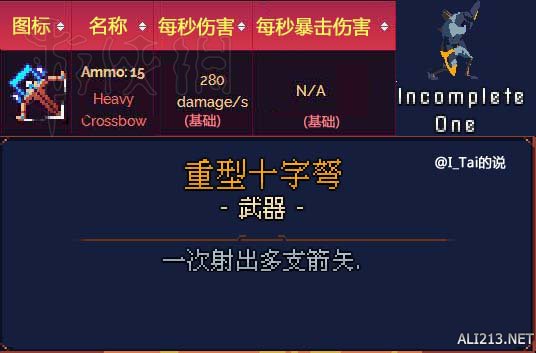 死亡细胞武器大全 死亡细胞全武器技能评分及观点分享 近战武器：刺客匕首