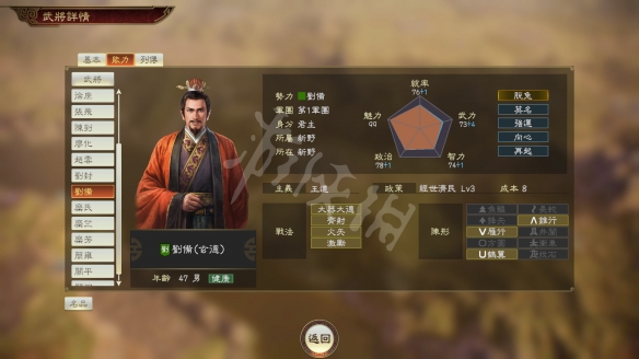 三国志14武将特性汇总大全 三国志14名将战法作用效果一览 曹操