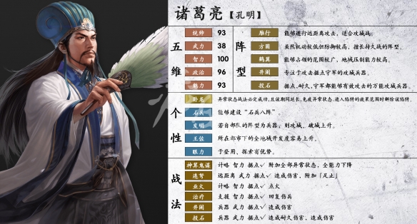 三国志14武将特性汇总大全 三国志14名将战法作用效果一览 曹操