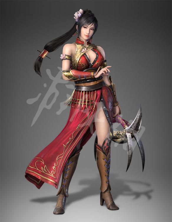 真三国无双8女武将服装大全 全女武将服装立绘一览 王异_网