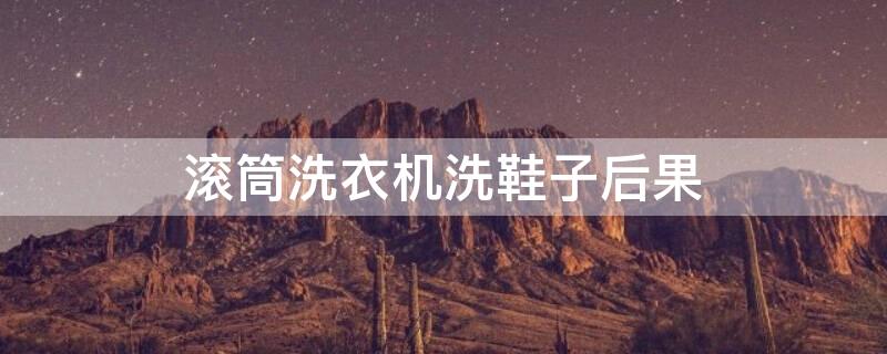 滚筒洗衣机洗鞋子后果（滚筒洗衣机 洗鞋子）