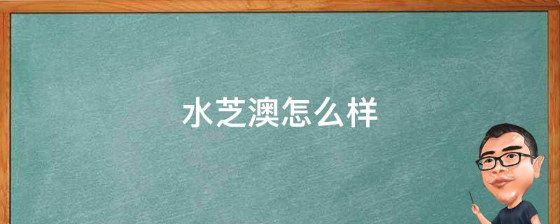 水芝澳怎么样（水芝澳好用吗）