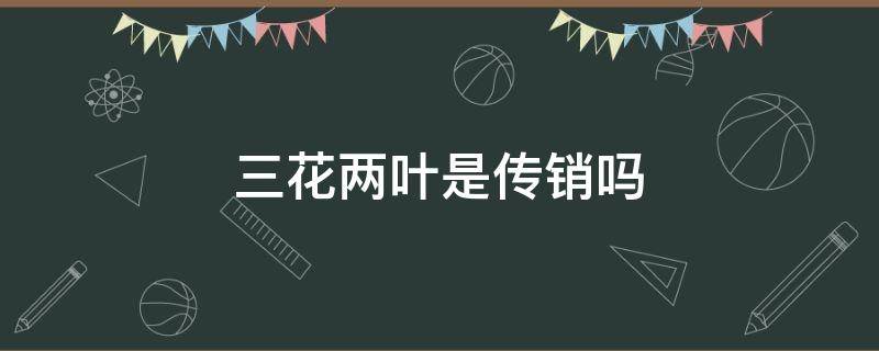 三花两叶是传销吗（三花两叶创始人简介）