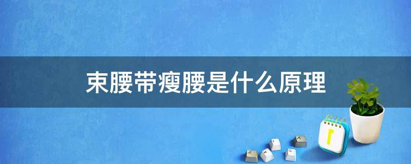 束腰带瘦腰是什么原理 束腰带瘦身有用吗