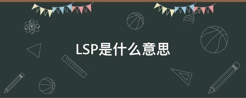 LSP是什么意思 方向盘上的dlsp是什么意思