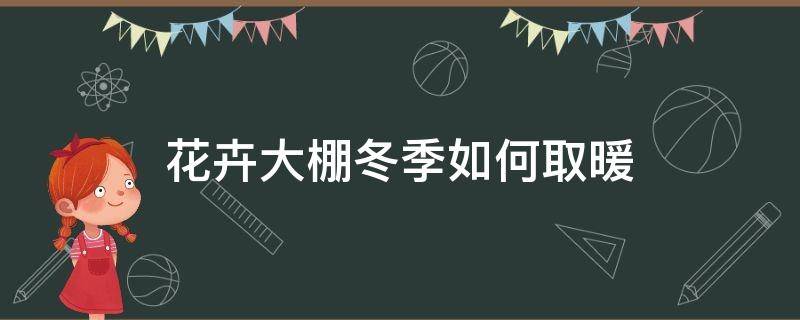 花卉大棚冬季如何取暖 花卉大棚冬季取暖方案