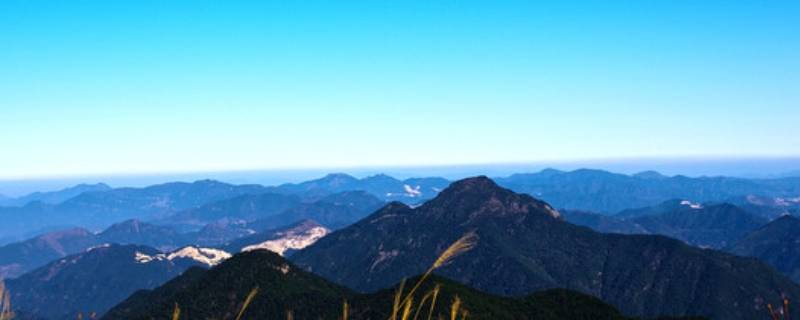 浙江最高的山（浙江最高的山是哪一座山）