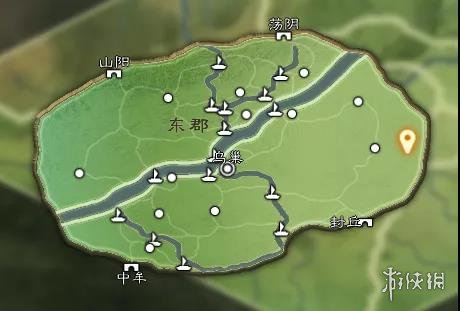 三国志战略版官渡之战地图