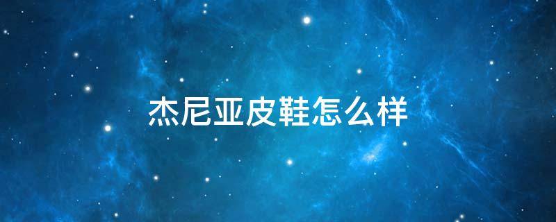 杰尼亚皮鞋怎么样（杰尼亚小牛皮男鞋）