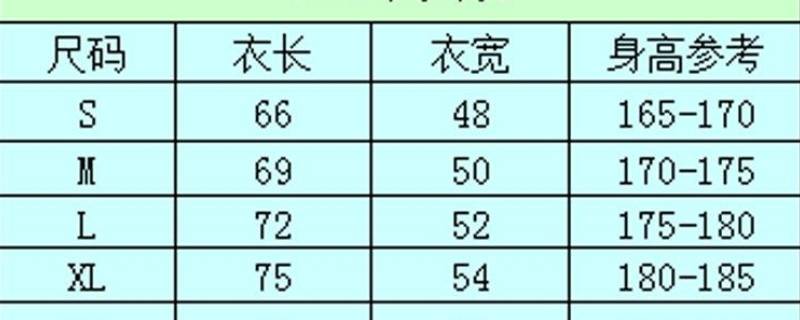 L是多大（l是多大尺码175还是170）